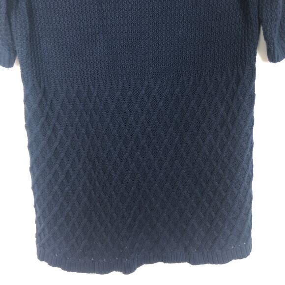 Reitmans Button Front Chunky Knit Short Sleeve Cardigan Size M - Picture 7 of 10